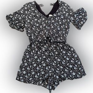 Loft Floral Print Romper